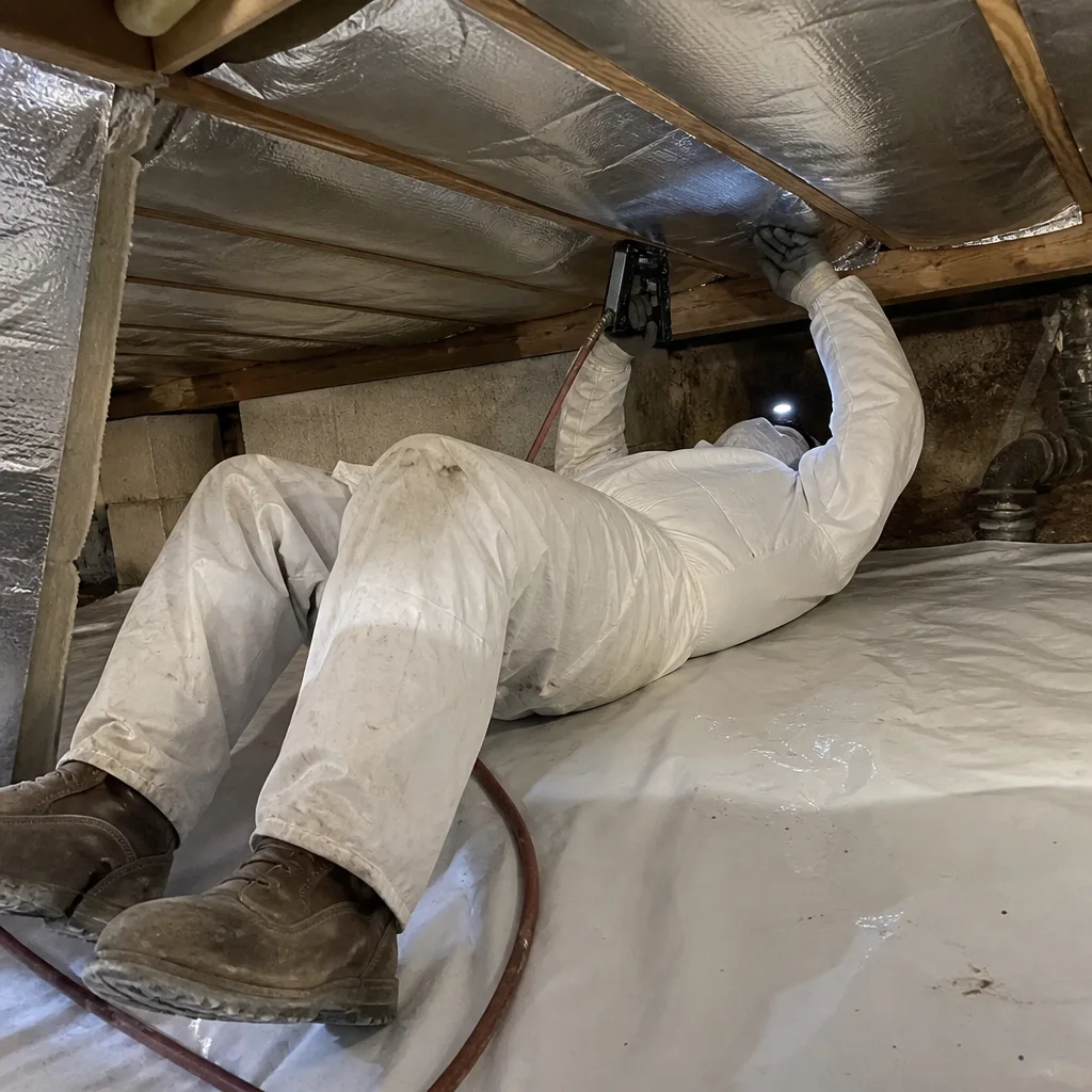 Crawl Space Encapsulation & Vapor Barrier in Mountain View, CA | Warmline Insulation Co.